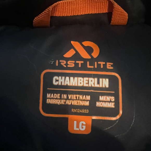 First Lite Chamberlin Down Jacket Large Dry Earth - Picture 2 of 3